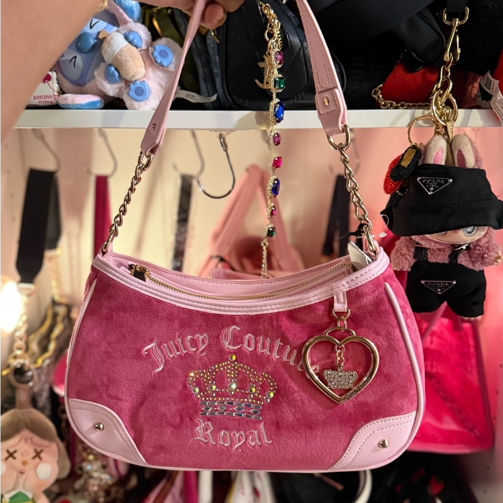 Juicy Couture Pink Kingdom Shoulder Bag